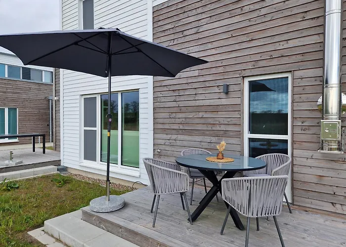 Nyaraló Watt N' Kokolores - Mit Terrasse Und Infrarotsauna Tossens